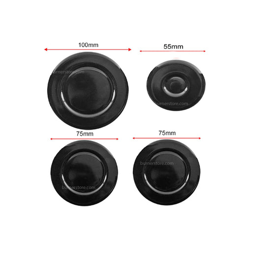 Faber Hob Burner Plate (Big Medium Medium Small) (set of 4)