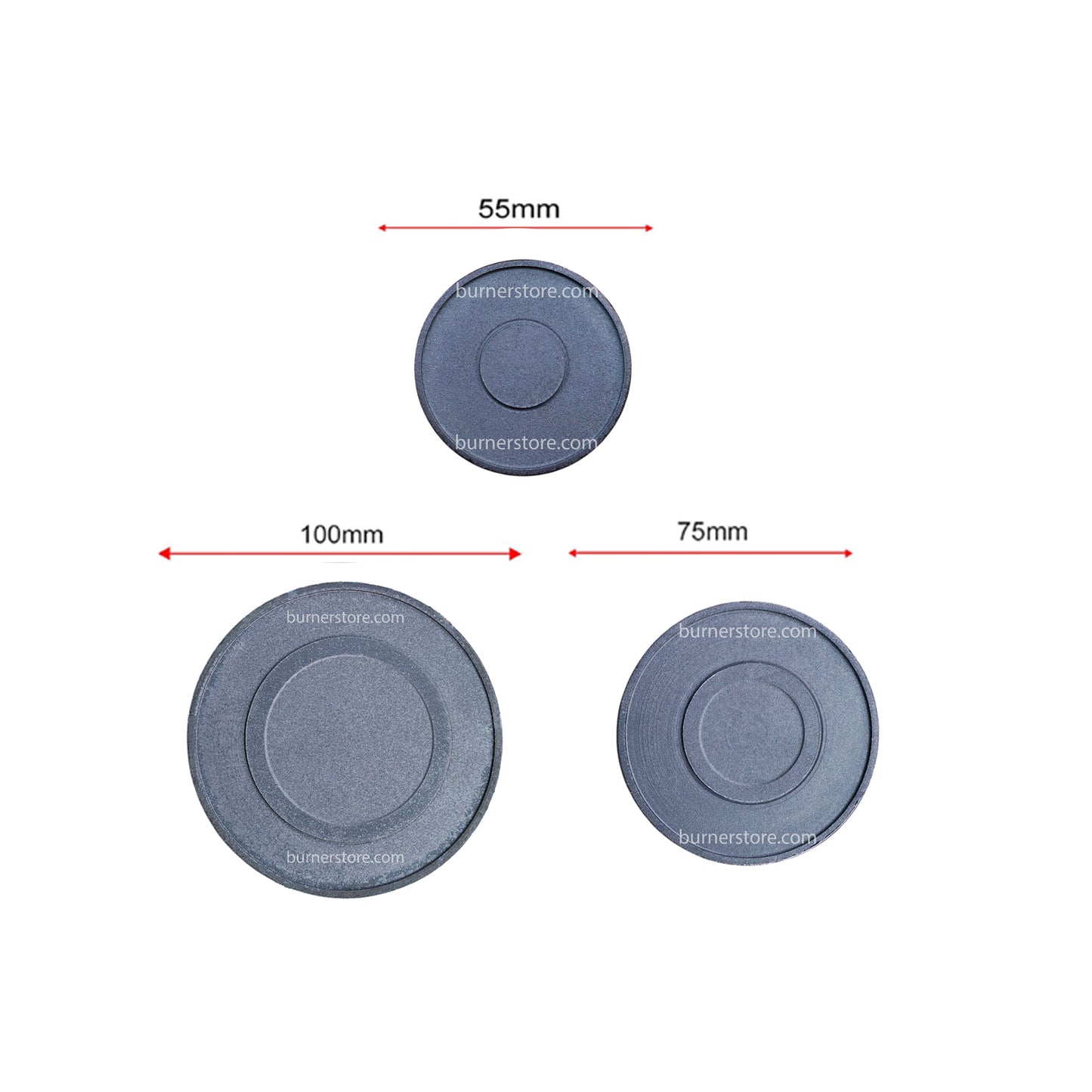 Faber Hob Burner Plate (Big Medium Small) (set of 3)